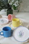 Hermia Juego de tazas de té de 12 piezas Multicolor